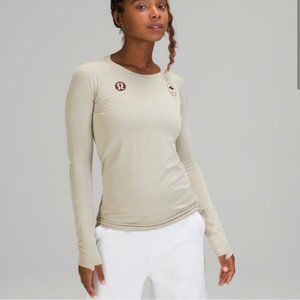 Lululemon swiftly tech long sleeve Olympic Canada top